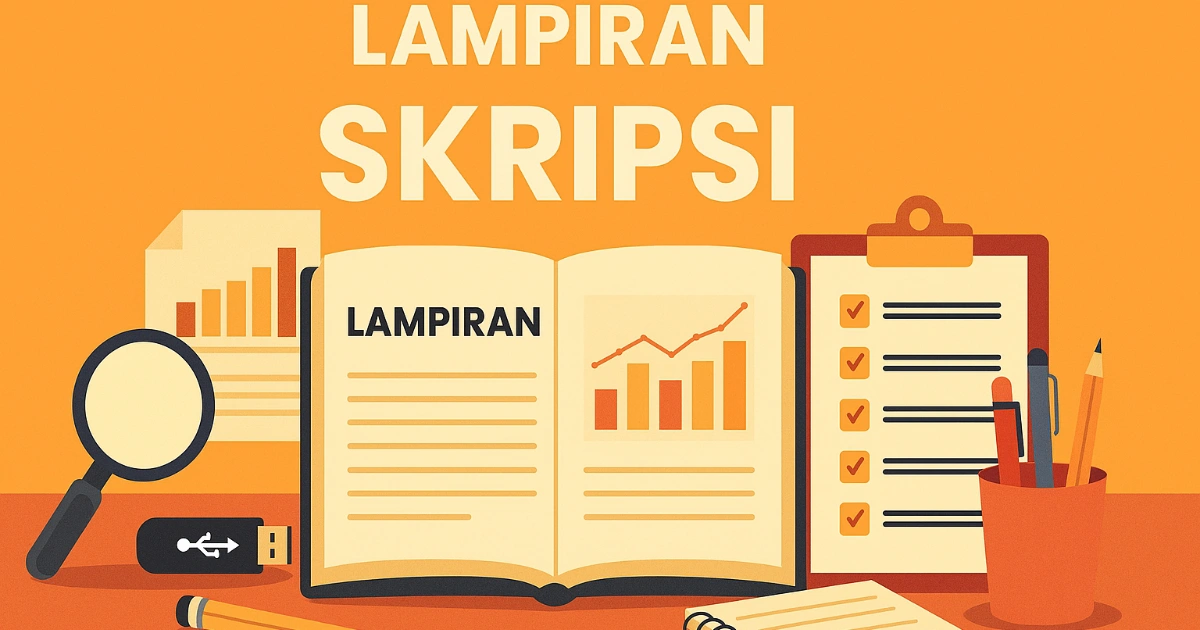 Read more about the article Pengertian dan Fungsi Lampiran Skripsi, Beserta Jenis dan Contoh nya